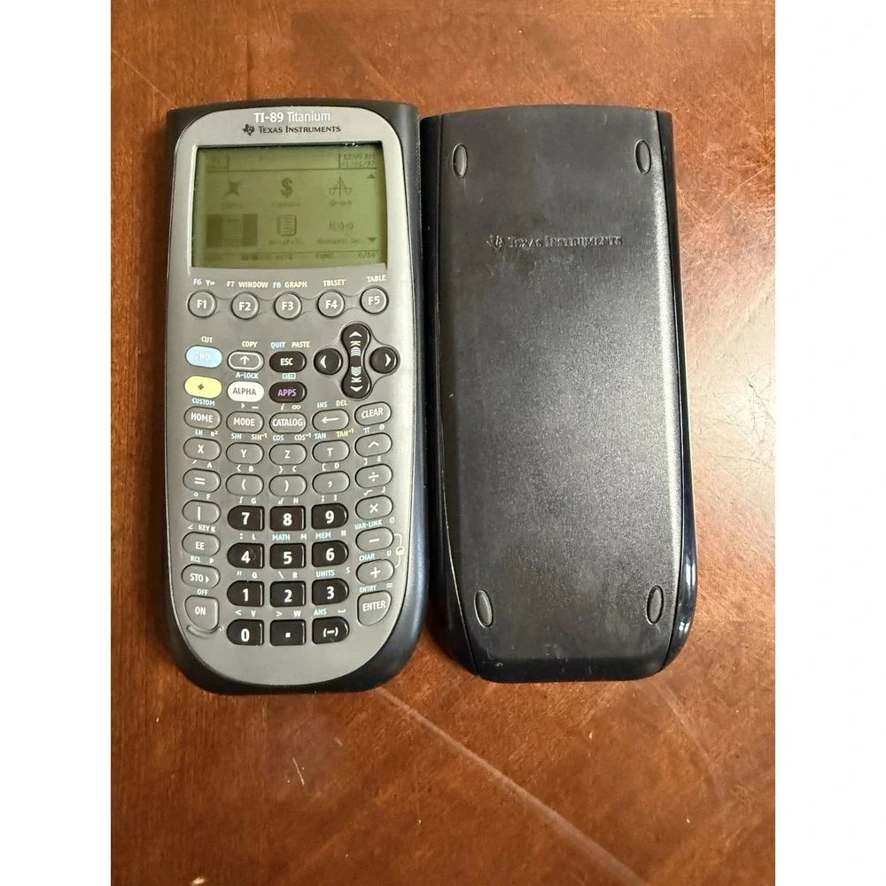 TI-89 Titanium Graphing Calculator With Cover Texas‎ Instruments
